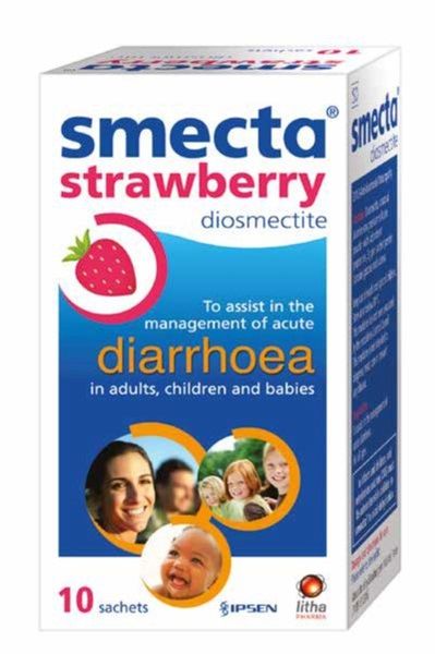 Smecta Strawberry Sachets - 10's