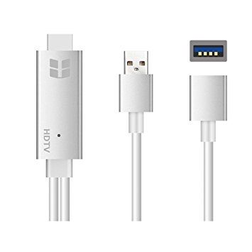 HDTV Cable HDMI HD Video Adapter - Silver
