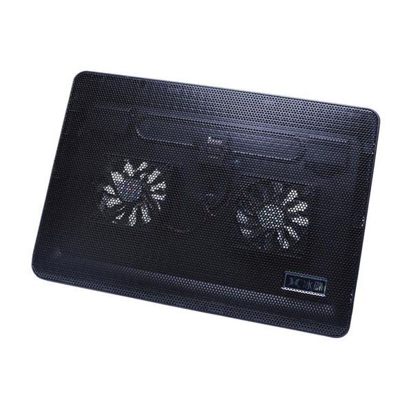 Laptop Notebook Cooling Pad Stand Holder with Fan - Black