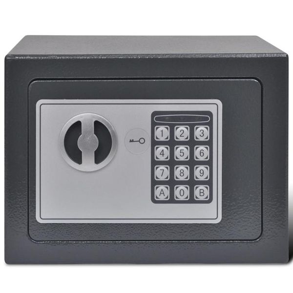 Nevenoe Electronic Digital Metal Safe Box with Keys - 26.5L