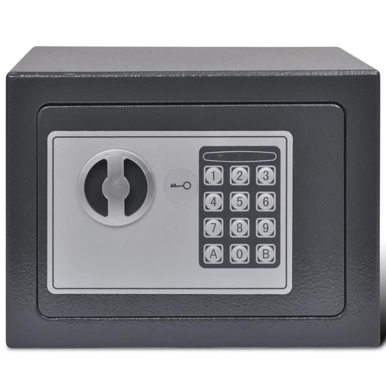Nevenoe Electronic Digital Metal Safe Box with Keys - 4.5L | Shop
