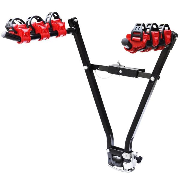 Nevenoe Bicycle Car Trunk Rack for 3 Bikes