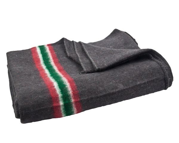 Grey Acrylic Blend Blanket - 150x200cm (2 Pack)