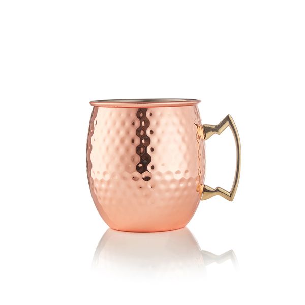 Gin Tribe - Moscow Mule Copper Cup - Rose Gold