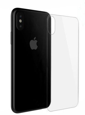 Back Rear Tempered Glass Screen Protector for iPhone X