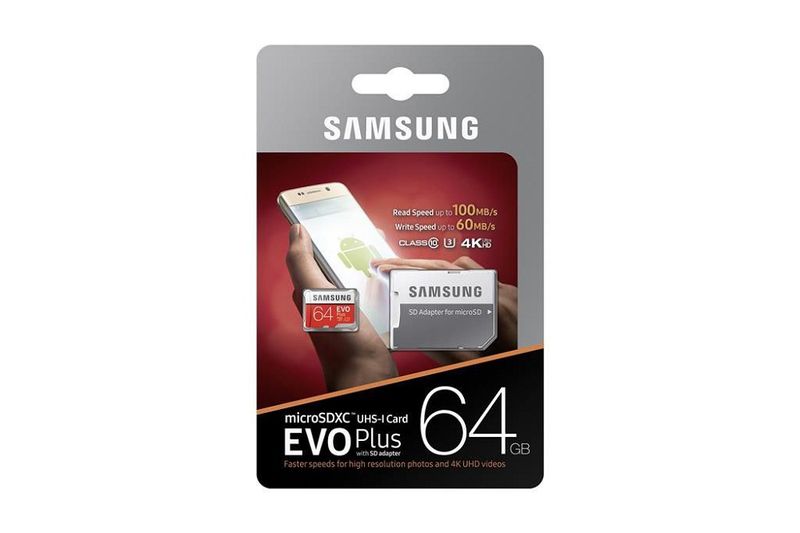 Samsung 64GB 95MB/s Class 10 Evo Plus Micro SDHC