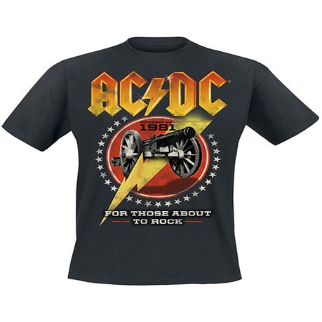 RockTs Mens ACDC for Those About to Rock T Shirt Shop Today. Get it Tomorrow takealot