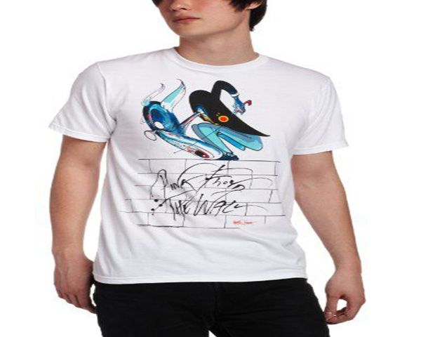 RockTs Mens Pink Floyd Teacher T-Shirt