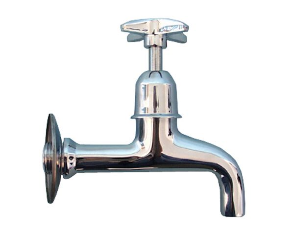 Bib Tap With Flange - 1/2 inches (2 Pack)