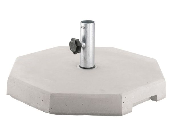 Kaufmann Concrete Umbrella Stand - Grey 30kg