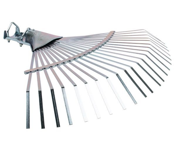Bulk Pack x 2 Kaufmann Metal Leaf Rake