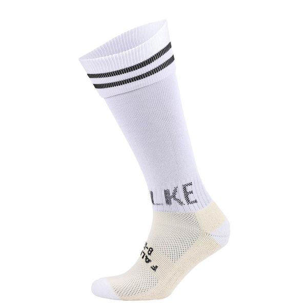 Junior Falke Practice Hockey/Rugby &amp; Football White Socks - (Size: 12.5-3.5)