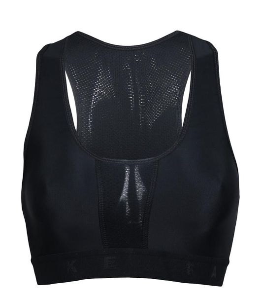 Women's Falke Black Racer Back Top