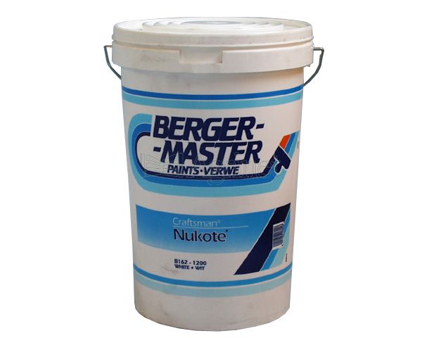 Berger Master Nukote PVA Paint - White (20L)