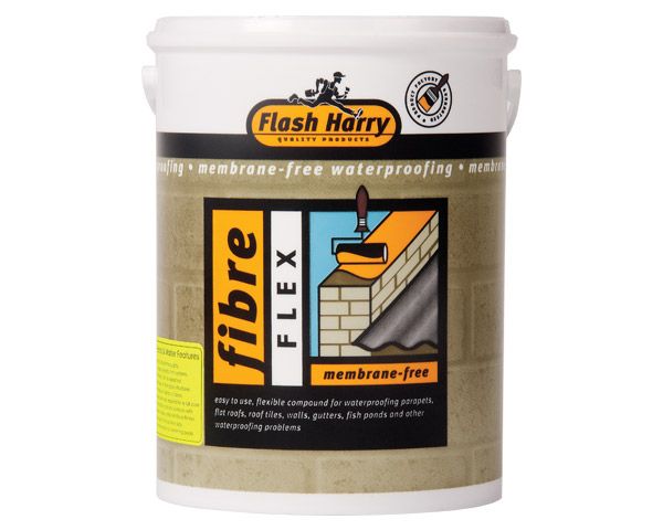 Flash Harry Fibre Flex Waterproofing - White (1L)