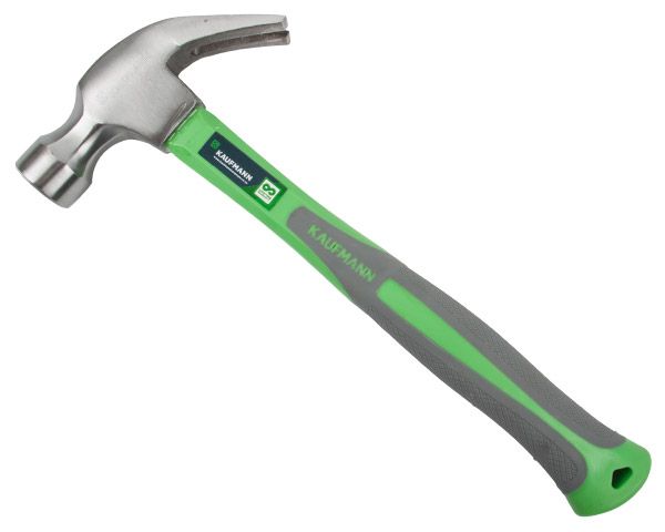 Kaufmann - Poly Handle Claw Hammer - Green