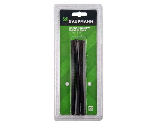Kaufmann Hacksaw Blades for Junior - 10 Pieces
