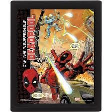 Deadpool: Attack - 3D Frame (Parallel Import)