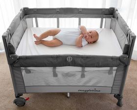 snuggle time co sleeper camp cot