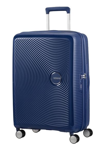 American Tourister Soundbox 67cm Expandable Spinner - Midnight Navy