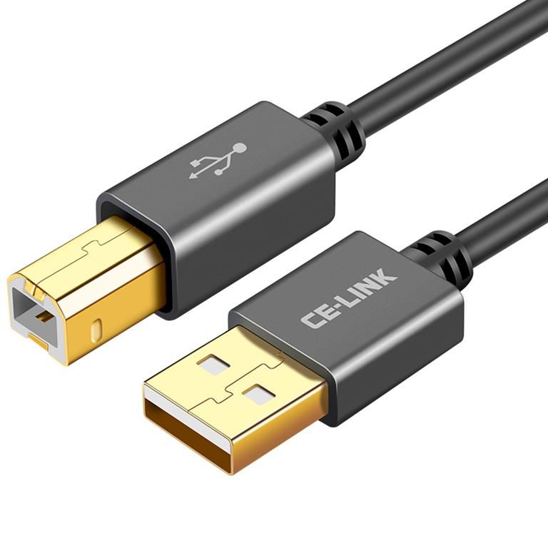 Printer Cable USB C to USB B 3m USB 2.0 - USB-C Cables, Cables