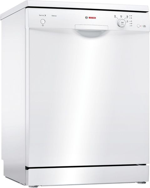 Bosch - 12 Place Dishwasher - White