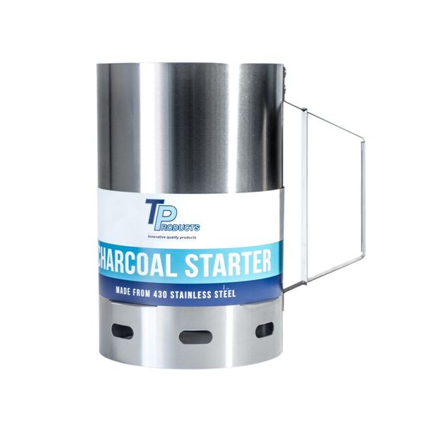 TP Products Stainless Steel Charcoal Starter