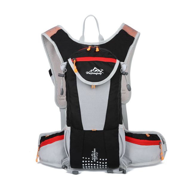 Hydration Backpack &amp; 2L Water Bag for Cycling - Black