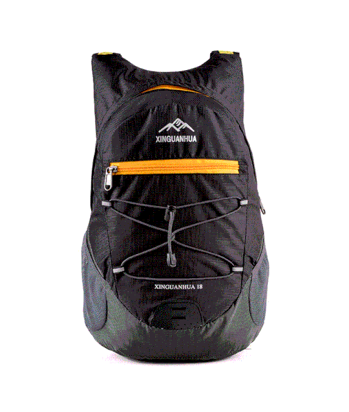 18L Lightweight Folding Backpack - Black