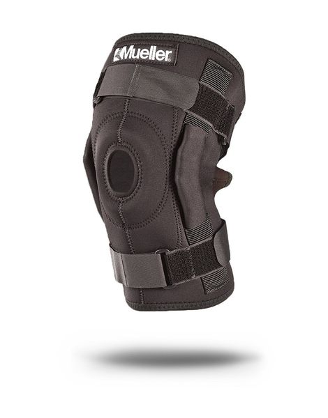 Mueller Black Knee Hinged - Medium