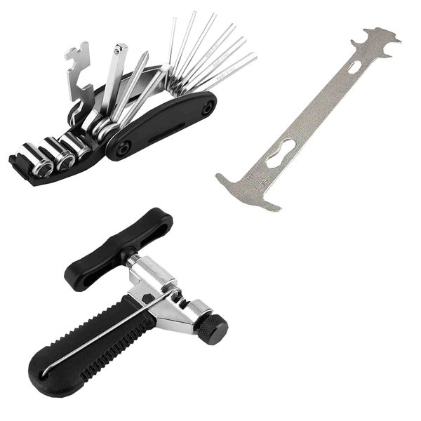 16 in 1 Bicycle Repair Kit Set &amp; Chain Repair Tool