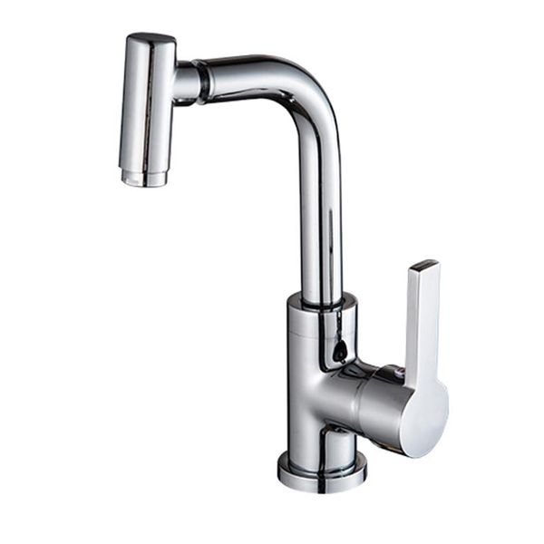 Hot &amp; Cold 360 Degree Swivel Single Hole Faucet