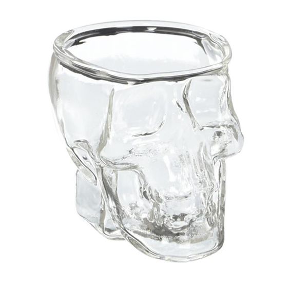 Crystal Skull Head Shot Glasses