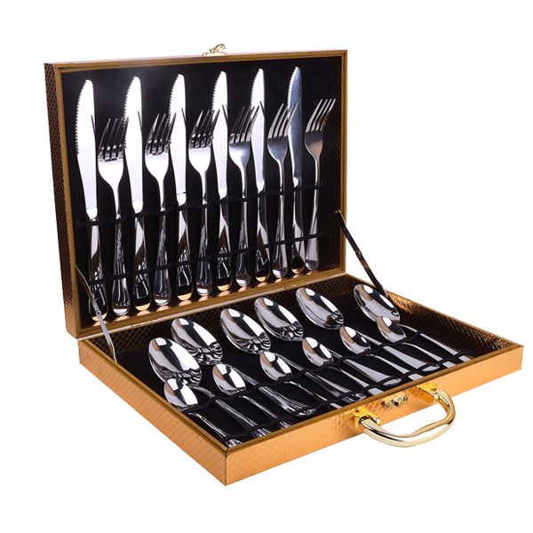 24 Piece Stainless Steel Silverware