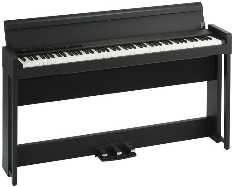 Korg C1 Air Digital Piano with Stand &amp; Pedals - Black