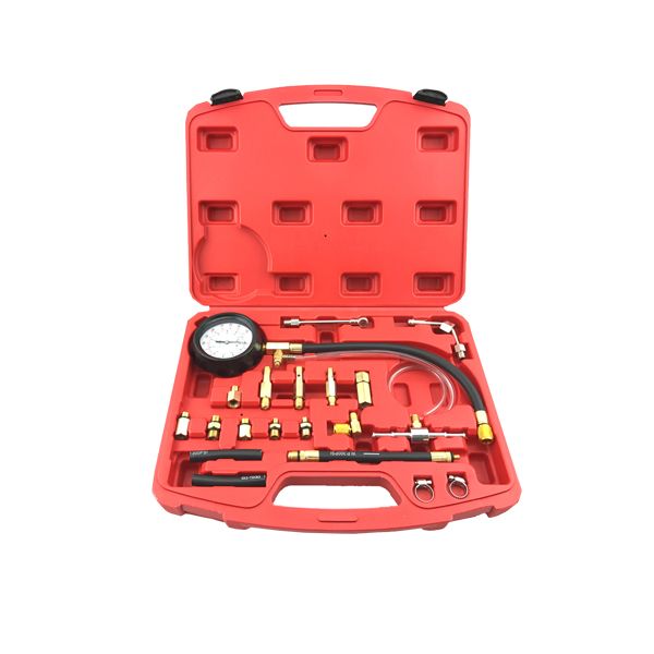 Engine Compression Test Gauge Tester Kit Tool Set