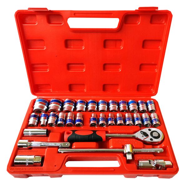 Socket Wrench Set 1/2" - 32 Piece