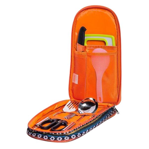Camp Kitchen Utensil Organizer Travel Set