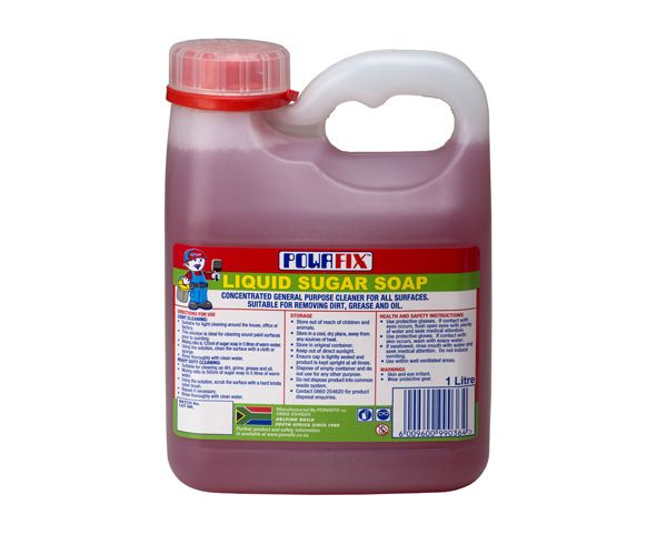 Powafix Sugar Liquid Soap - 1L