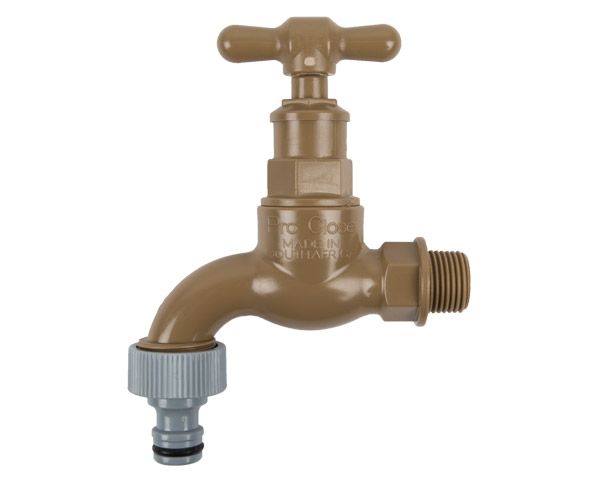 Pro-Close Garden Tap - 22mm X 3/4