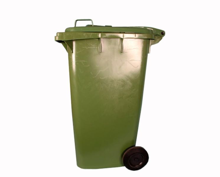 MPact 2 Wheel Refuse Bin - Green (240L)