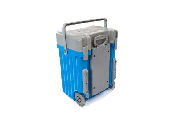 Grey Lid With Light Blue Body image