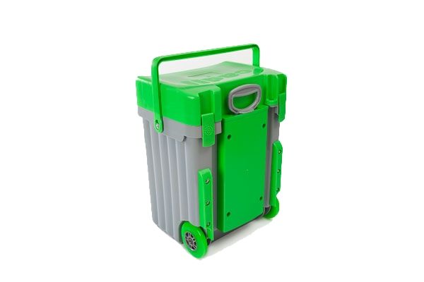 Light Green Lid With Grey Body image