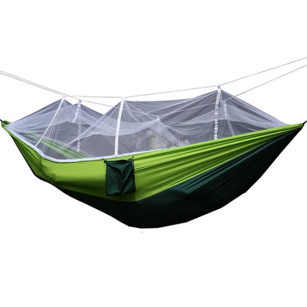 Double Camping Hammock with Mosquito Net