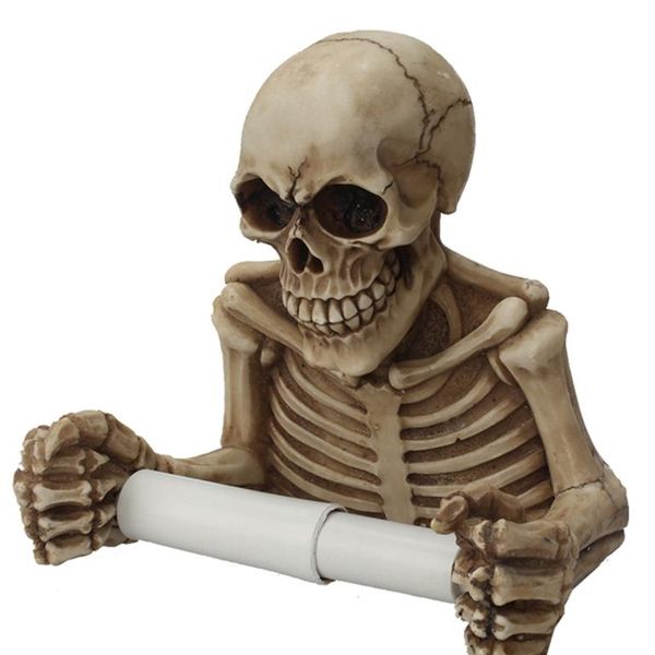 Decorative Skulls Toilet Paper Holder