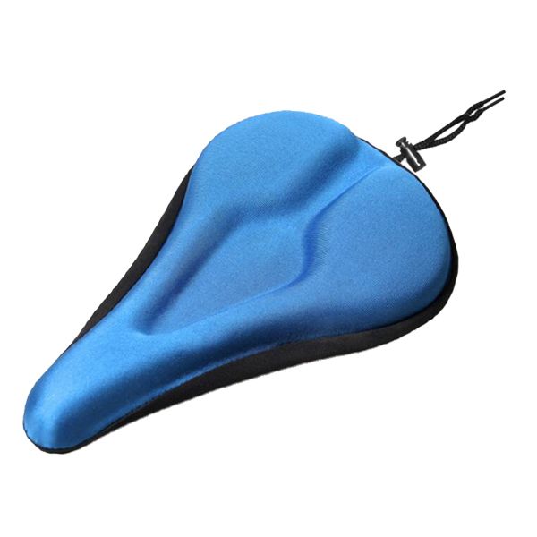 Gel Bike Seat Cover - Blue