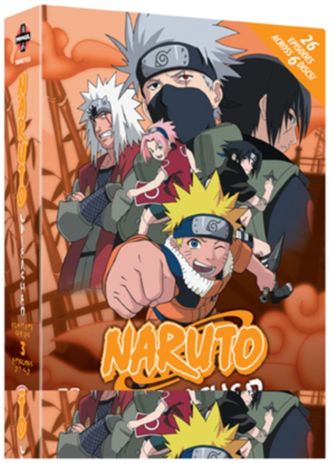 Naruto Unleashed Complete Series 3 Import DVD Shop Today