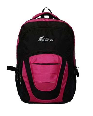 Camel Mountain Laptop Backpack - Pink & Black | Shop Today. Get it ...