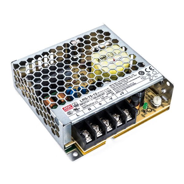 Mean Well LED Transformer - 75W, 12V DC