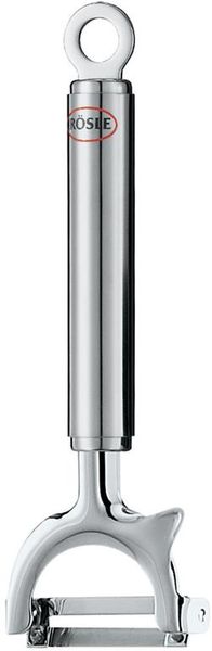 Roesle Swivel Peeler for Right or Left Hand in 18/10 Stainless Steel